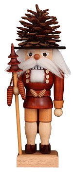 Pinecone Man Nat<br>Small Ulbricht Nutcracker